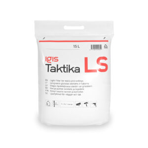 Шпаклівка легка для стін та стель IGIS Taktika LS 15кг, пакет