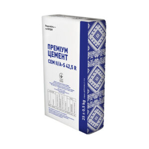 Цемент Dyckerhoff Преміум ПЦ II/А-Ш 500 25кг (CEM ІІ/А-S 42,5 R) 1/64