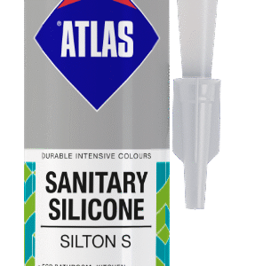Силікон ATLAS SILTON S Sanitary_UA, 000 ПРОЗОРИЙ, SILTON-S-000-UA, 280 мл
