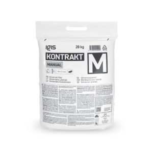 Шпаклівка універсальна IGIS KONTRAKT M 28кг, пакет