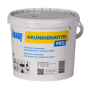 Грунтівка Грундірмітель Кнауф  (KNAUF GRUNDIRNITTEL) укр, 10кг 1/33