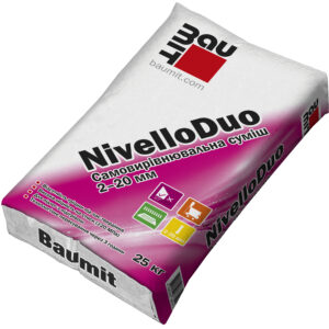 Самовирівнююча підлога Baumit Nivello Quattro 25 кг, 1/54