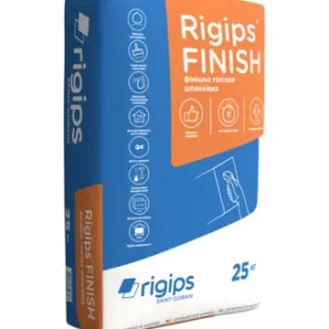 Гіпсова шпаклівка RIGIPS FINISH 25 кг 1/50